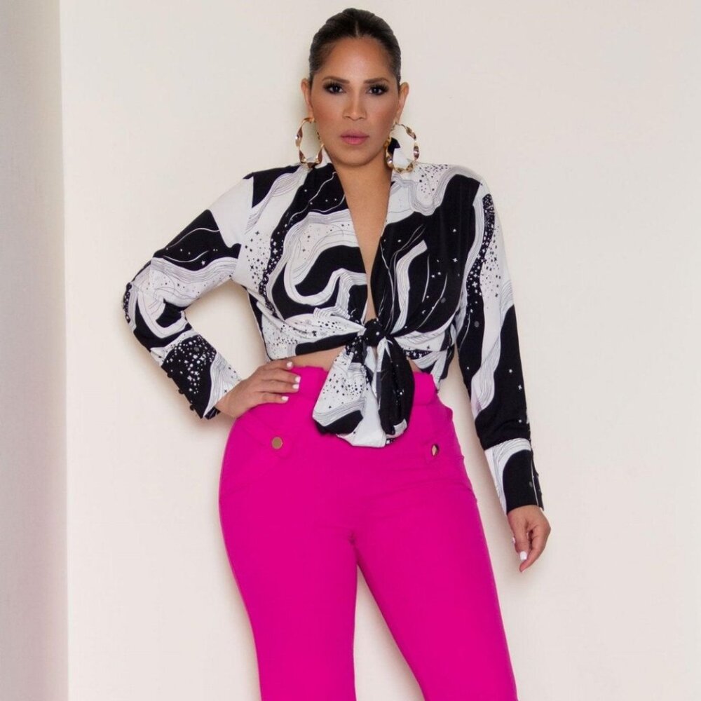 Avery Long Sleeves Tied Shirt